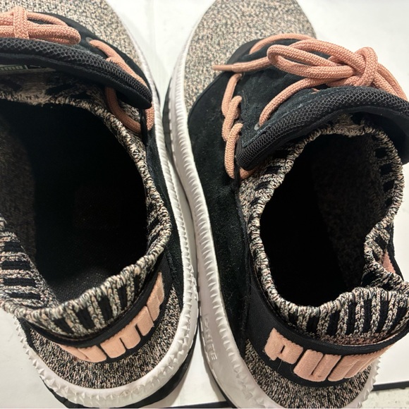 Puma Tsugi Shinsei Woman’s Training Sneaker Size 9 Black Gray Pink Lightweight - Picture 10 of 10